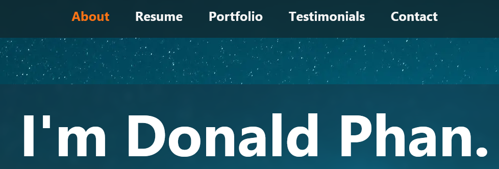 This React Portfolio